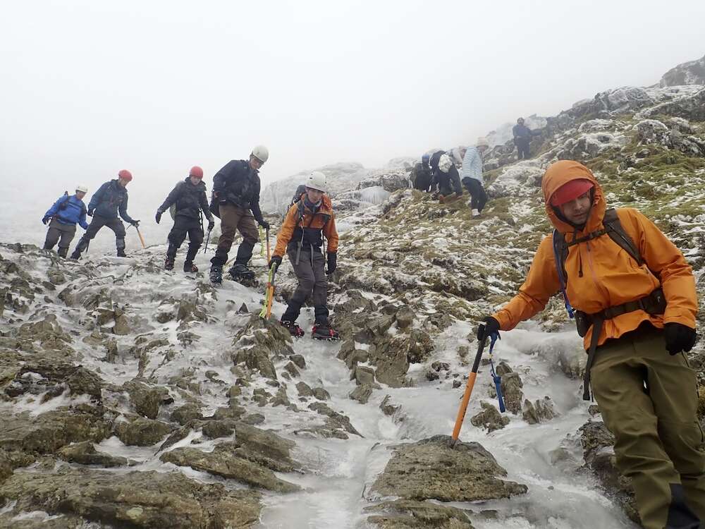 February Mountaineering event