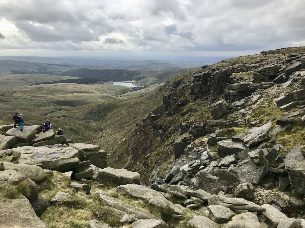 September Hill Walking, Peak District 